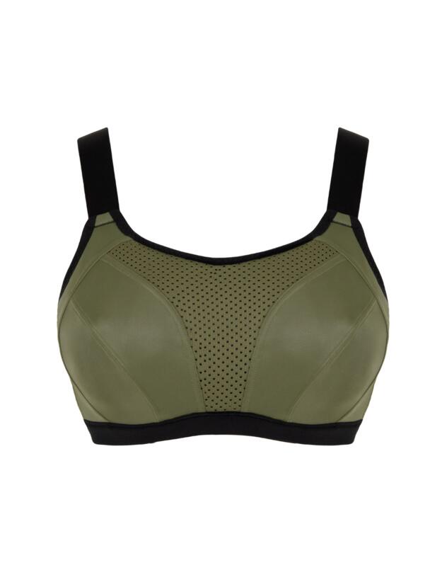 Curvy Kate Everymove Wired Sports Bra Jungle Green/Black