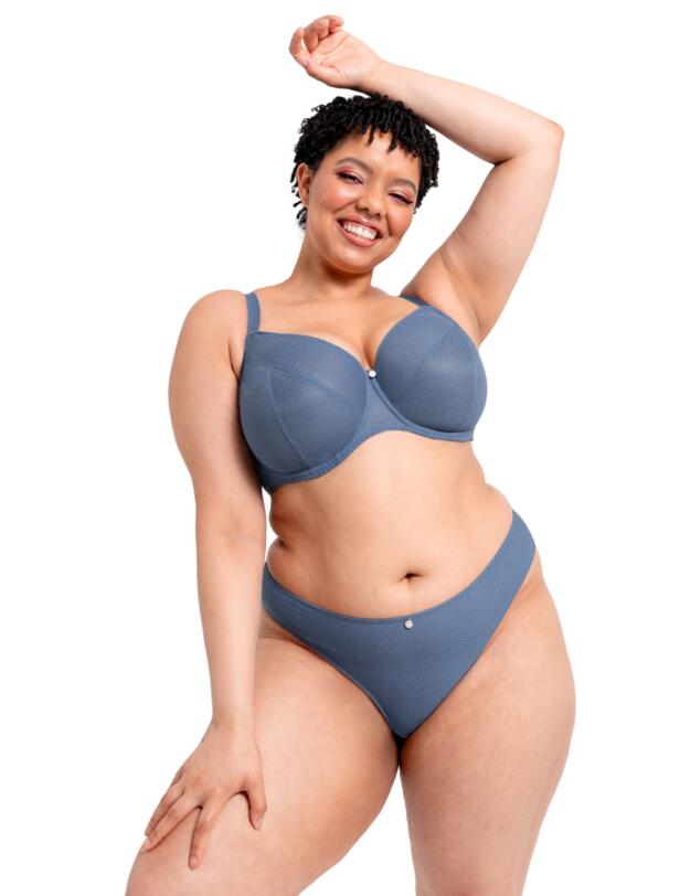 Curvy Kate Happy Boobs & Bum Balcony Bra Denim Blue
