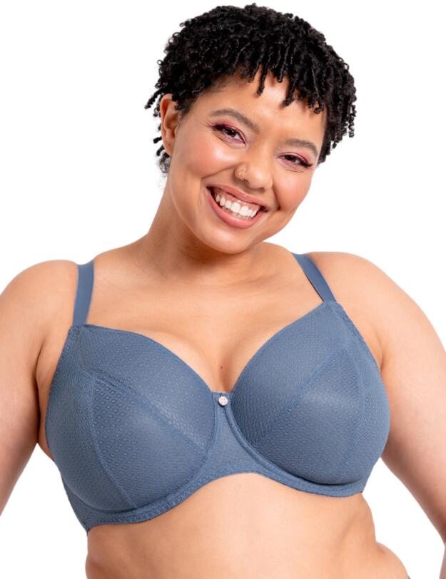 Curvy Kate Happy Boobs & Bum Balcony Bra Denim Blue