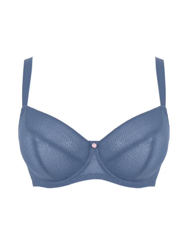 Curvy Kate Happy Boobs & Bum Balcony Bra Denim Blue