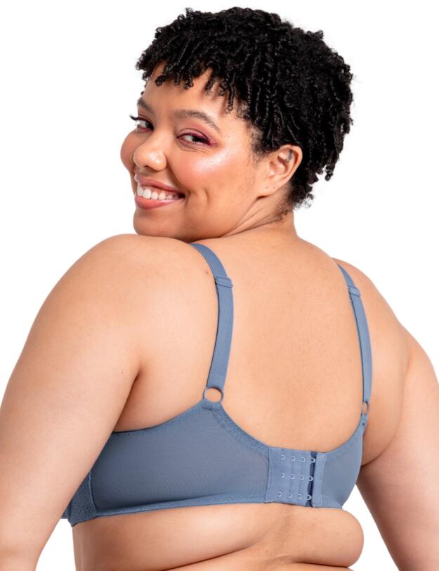 Curvy Kate Happy Boobs & Bum Balcony Bra Denim Blue