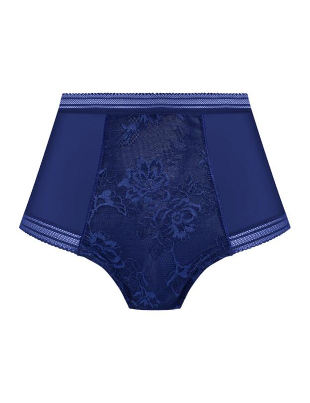 Fantasie Fusion Lace High Waist Brief French Navy