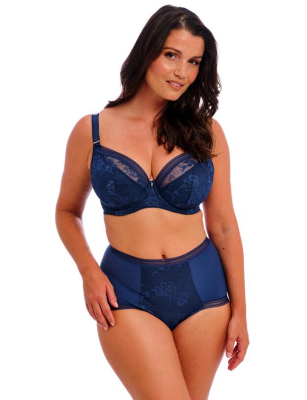 Fantasie Fusion Lace High Waist Brief French Navy