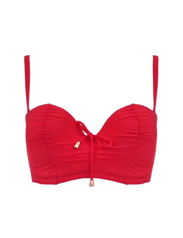 Pour Moi Santa Cruz Bikini Top Red