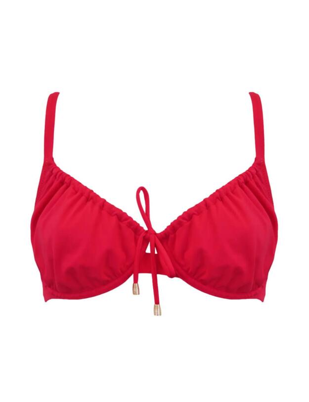 Pour Moi Santa Cruz Bikini Top Red
