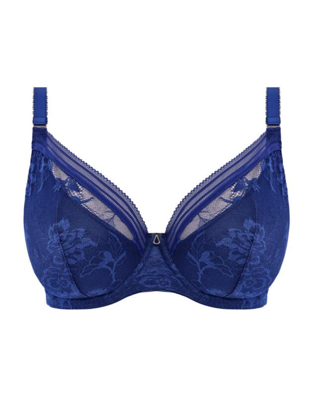 Fantasie Fusion Lace Side Support Bra French Navy