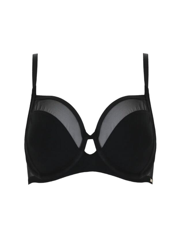 Pour Moi India Underwired Bra Black