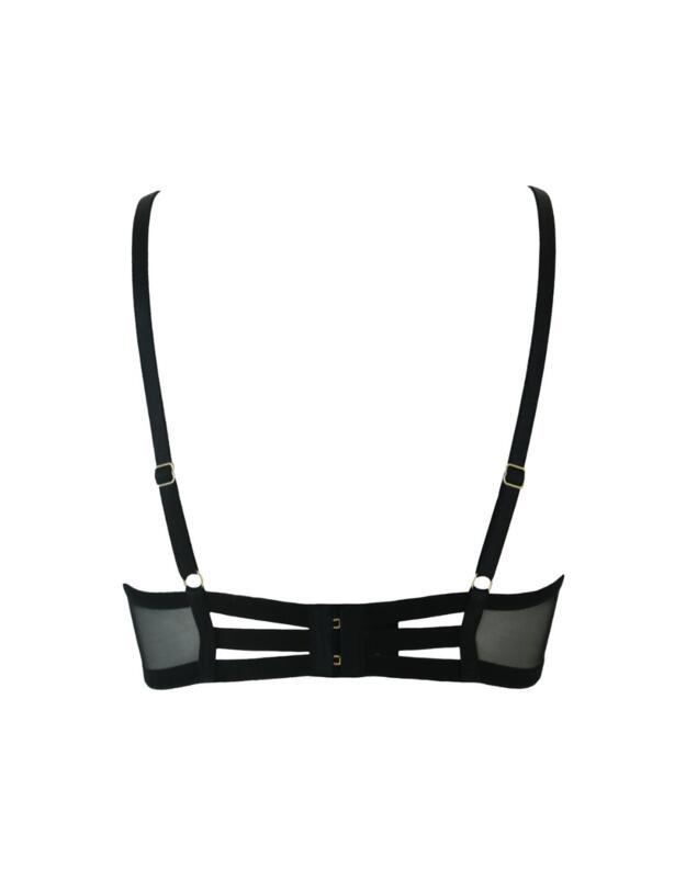Pour Moi India Underwired Bra Black