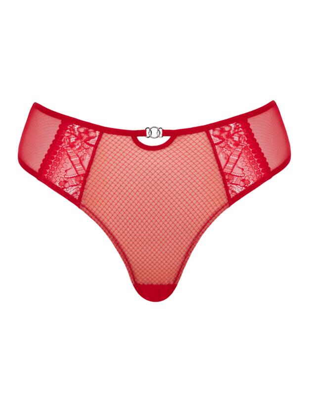 Curvy Kate Amaze Amore High Waist Brazilian Red/Blush