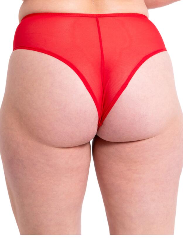 Curvy Kate Amaze Amore High Waist Brazilian Red/Blush
