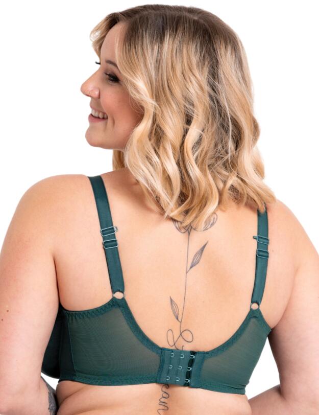 Curvy Kate Flare Full Plunge Bra Emerald Sparkle