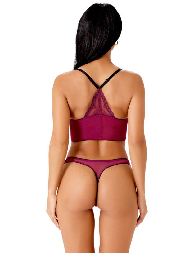 Gossard Superboost Lace Thong Purple Potion