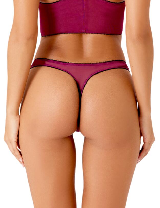 Gossard Superboost Lace Thong Purple Potion