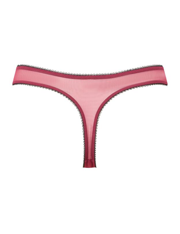 Gossard Superboost Lace Thong Purple Potion