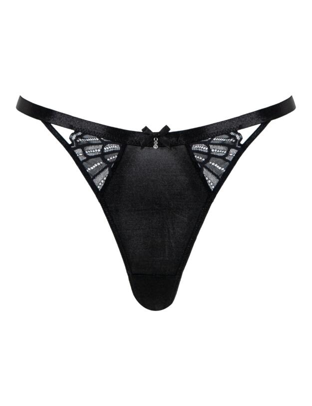 Curvy Kate Boost Bombshell Thong Black Sparkle