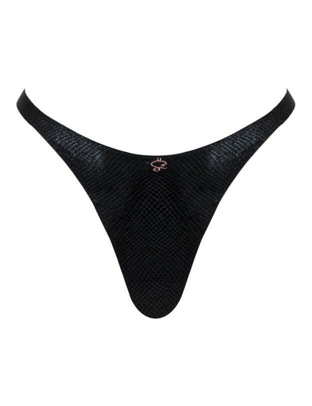 Scantilly by Curvy Kate Serpent Thong Black