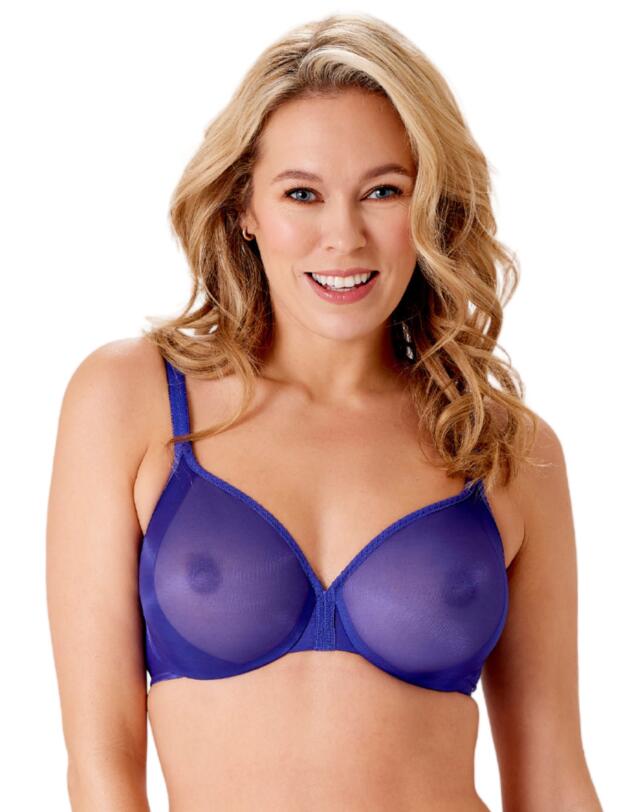 Gossard Glossies Sheer Bra Spectrum Blue