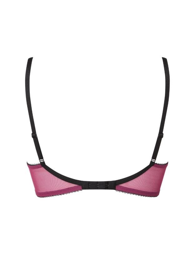 Gossard Superboost Lace Non Padded Plunge Bra Purple Potion
