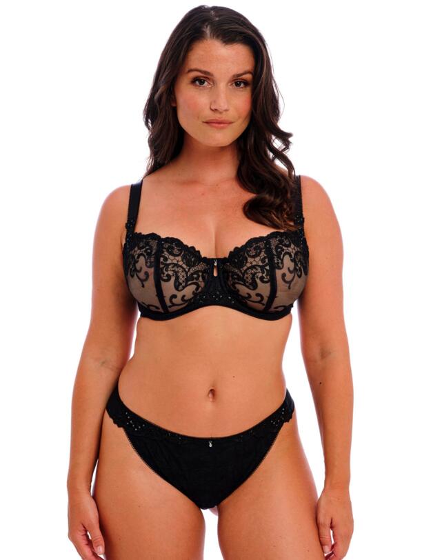 Fantasie Portia Brazilian Brief Black