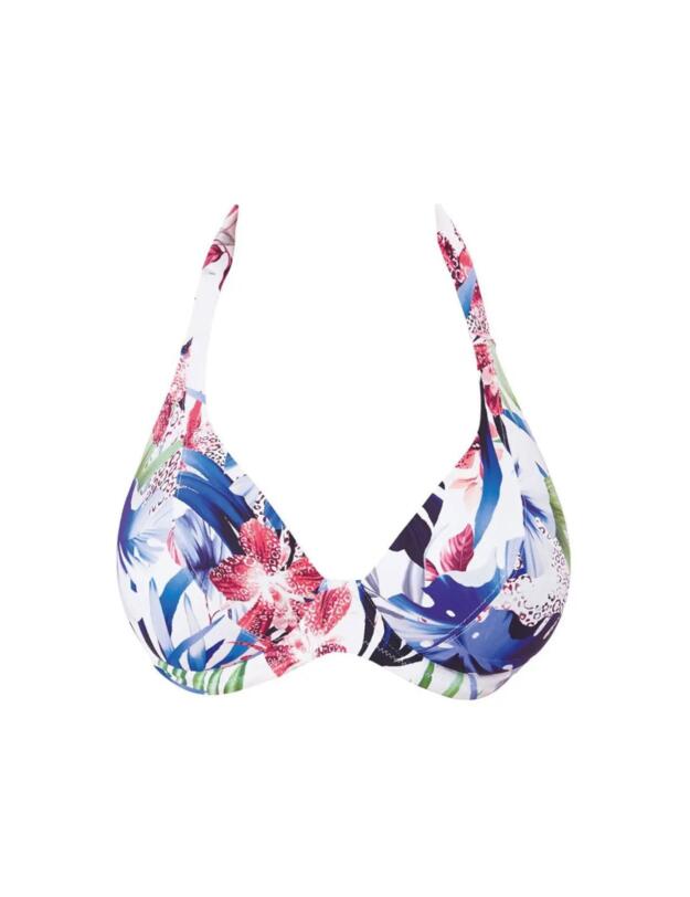 Fantasie Santa Catalina Halterneck Bikini Top Blue Depths