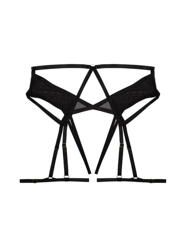 Wolf & Whistle Sarah Suspender Black
