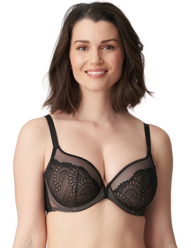 Prima Donna Sophora Deep Plunge Balcony Bra Black 