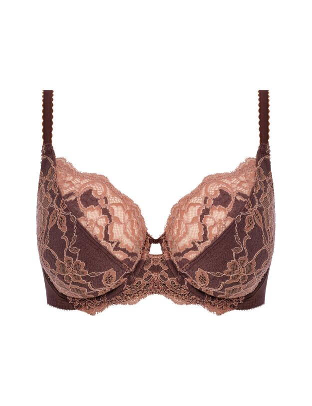 Wacoal Florilege Underwired Bra Chocolate/Burlwood