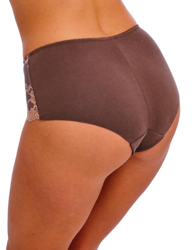 Wacoal Florilege Short Chocolate/Burlwood