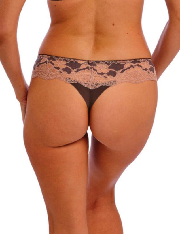 Wacoal Florilege Tanga Brief Chocolate/Burlwood