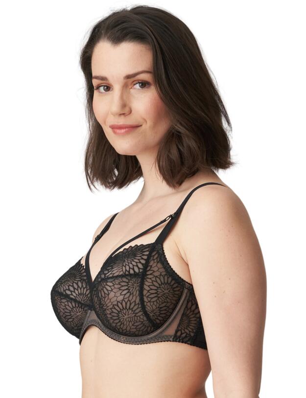 Prima Donna Sophora Full Cup Underwired Bra Black 