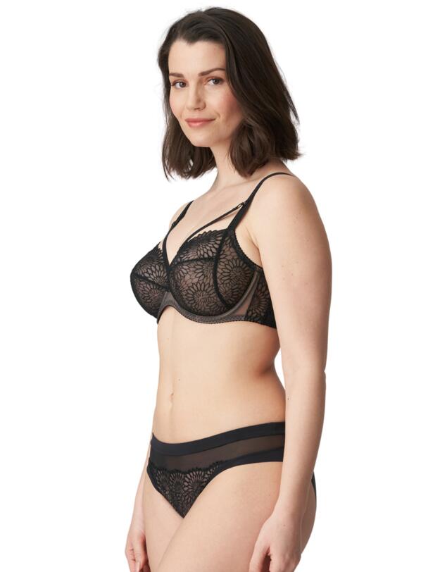 Prima Donna Sophora Full Cup Underwired Bra Black 