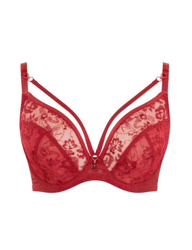 Panache Yasmin Plunge Bra Ruby