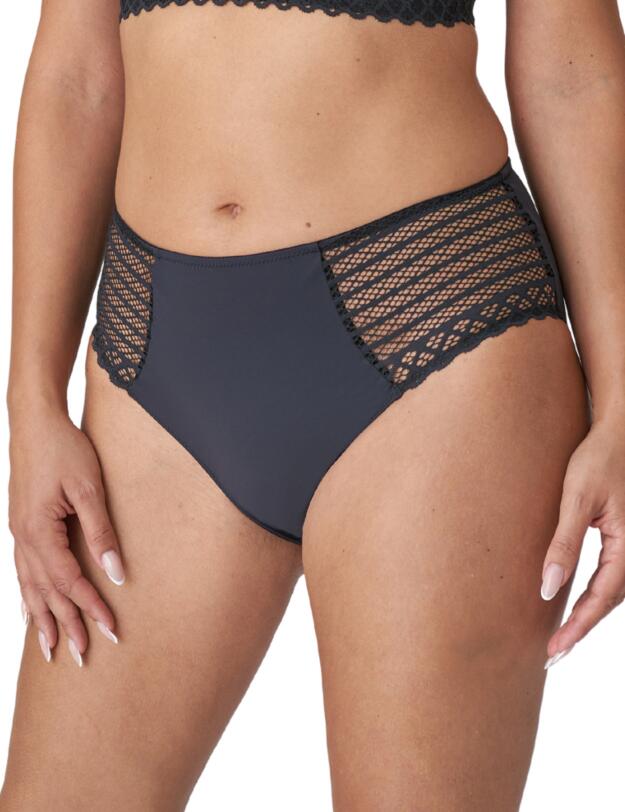 Prima Donna Twist East End Full Briefs Charcoal 