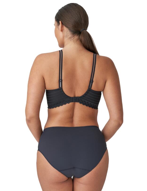 Prima Donna Twist East End Full Briefs Charcoal 