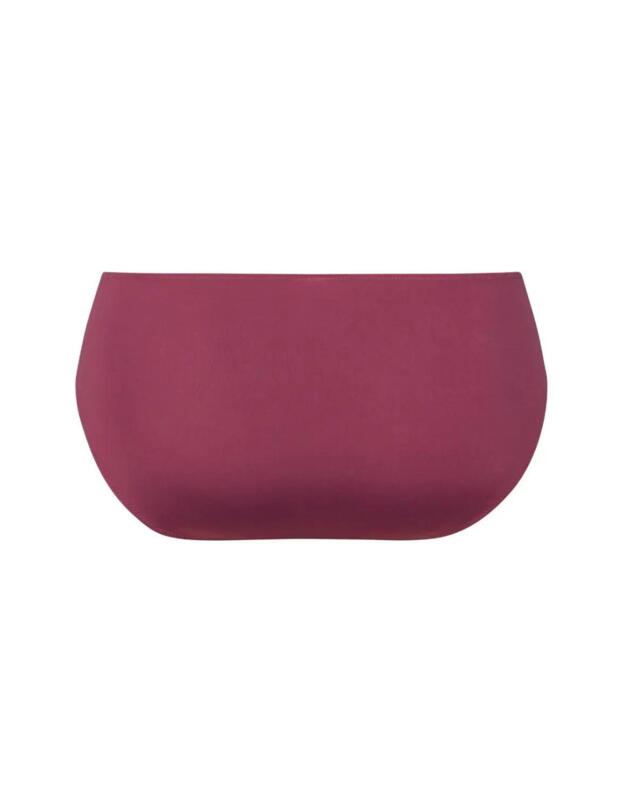 Rosa Faia Selma High-Waist Briefs Purple Wine
