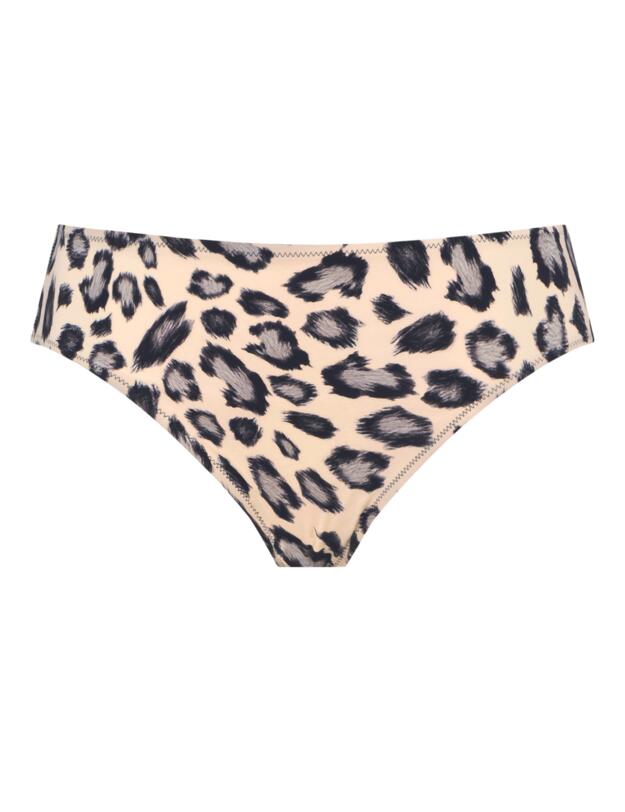 Fantasie Kabini Oasis Mid Rise Bikini Brief Snow Leopard