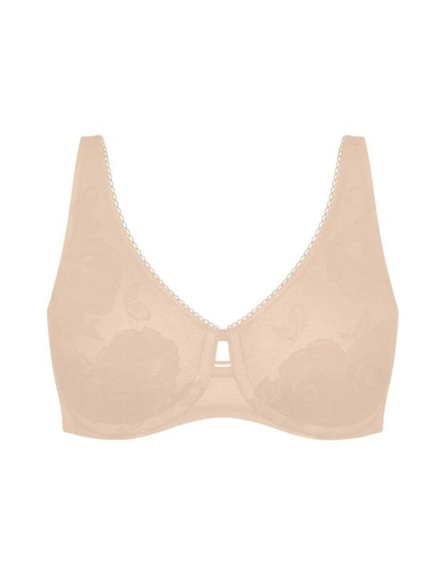 10205953 Triumph Wild Rose Sensation Minimiser Bra - 10205953 Nude Beige
