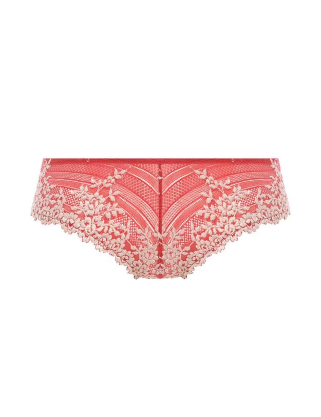 Wacoal Embrace Lace Brief Faded Rose/White Sand