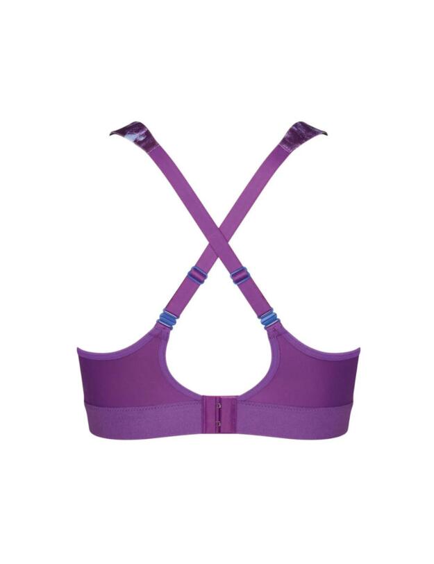 Triumph Triaction Extreme Lite Non Wired Bra Purple Passion 