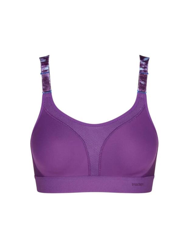 Triumph Triaction Extreme Lite Non Wired Bra Purple Passion 