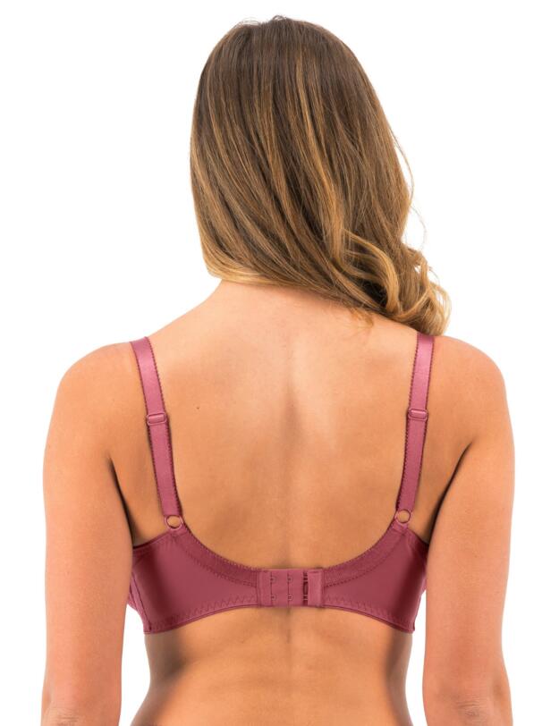 Fantasie Fusion Lace Padded Plunge Bra Rosewood
