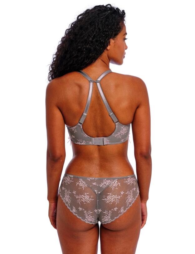 Freya Offbeat Decadence Side Support Bra Grey/Pink