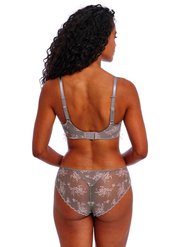 Freya Offbeat Decadence Side Support Bra Grey/Pink