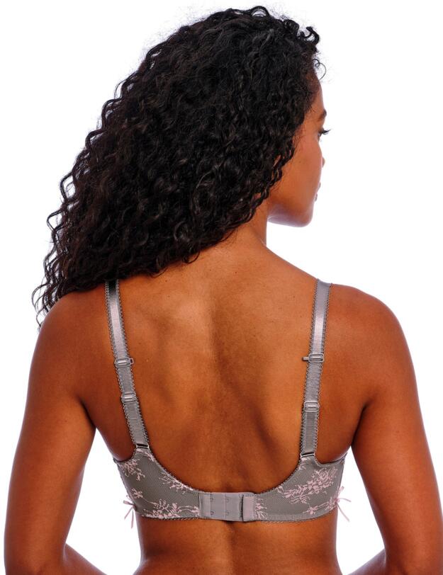 Freya Offbeat Decadence Side Support Bra Grey/Pink
