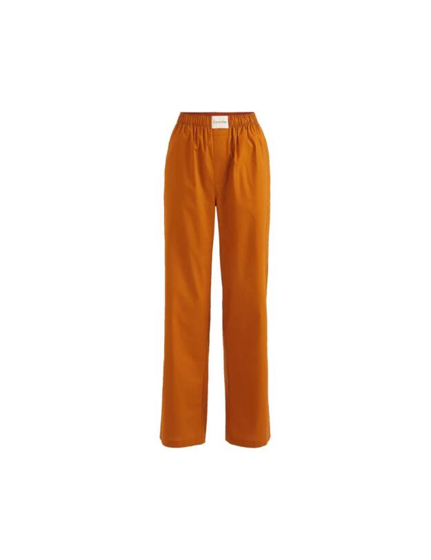 Calvin Klein Pure Cotton Pyjama Pants Caramel Brown