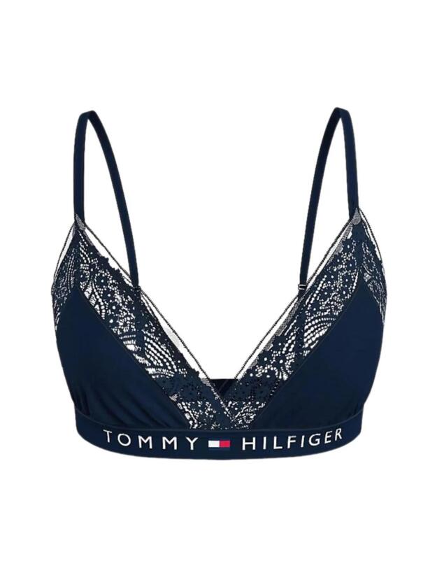 Tommy Hilfiger Tommy Original Lace Triangle Bra Desert Sky