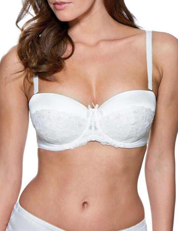 BL003 Charnos Belle Multiway Strapless Bra - BL003 White