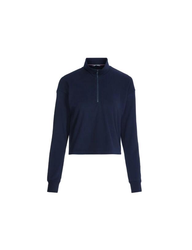 Tommy Hilfiger Icon 2.0 Lounge Half Zip Top Desert Sky