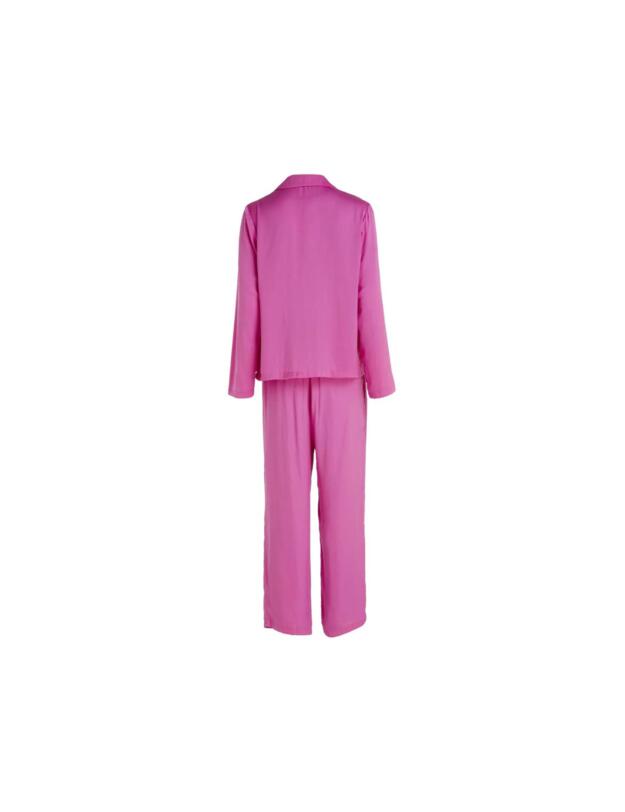 Tommy Hilfiger Satin Pyjama Set  Lilac Orchid