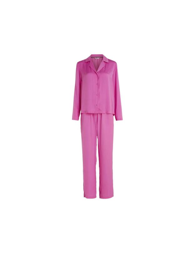 Tommy Hilfiger Satin Pyjama Set  Lilac Orchid